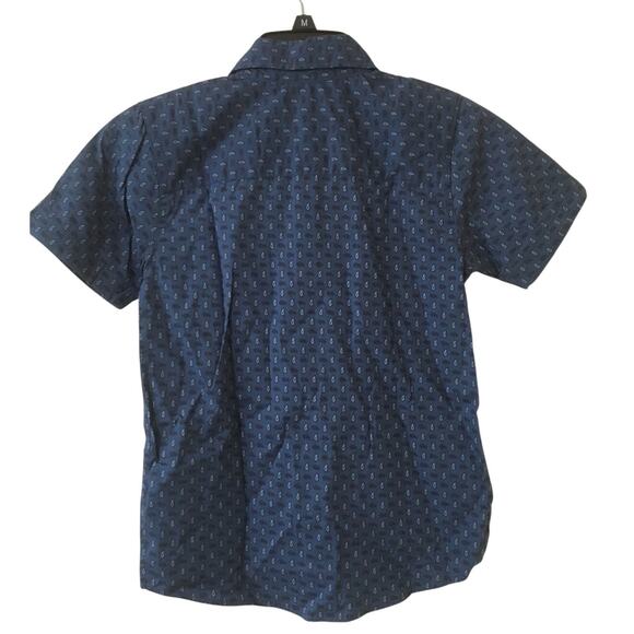 Ben Sherman Original Size Small 8 Short Sleeve Button Up Collared Boys Shirt - Picture 2 of 7